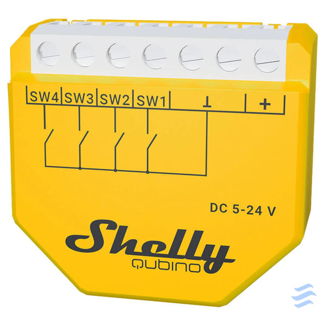 Shelly Qubino Wave i4 DC Scene Controller Z Wave (DC 5 24V) Smart controllers