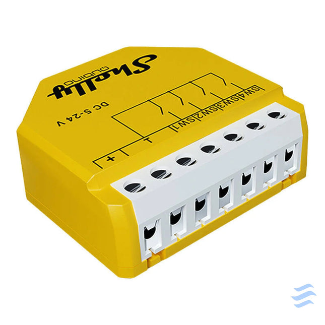 Shelly Qubino Wave i4 DC Scene Controller Z Wave (DC 5 24V) Smart controllers