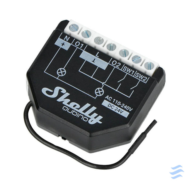Shelly Qubino Wave2PM Controller 2 channel Z Wave (Power measurement) Smart controllers