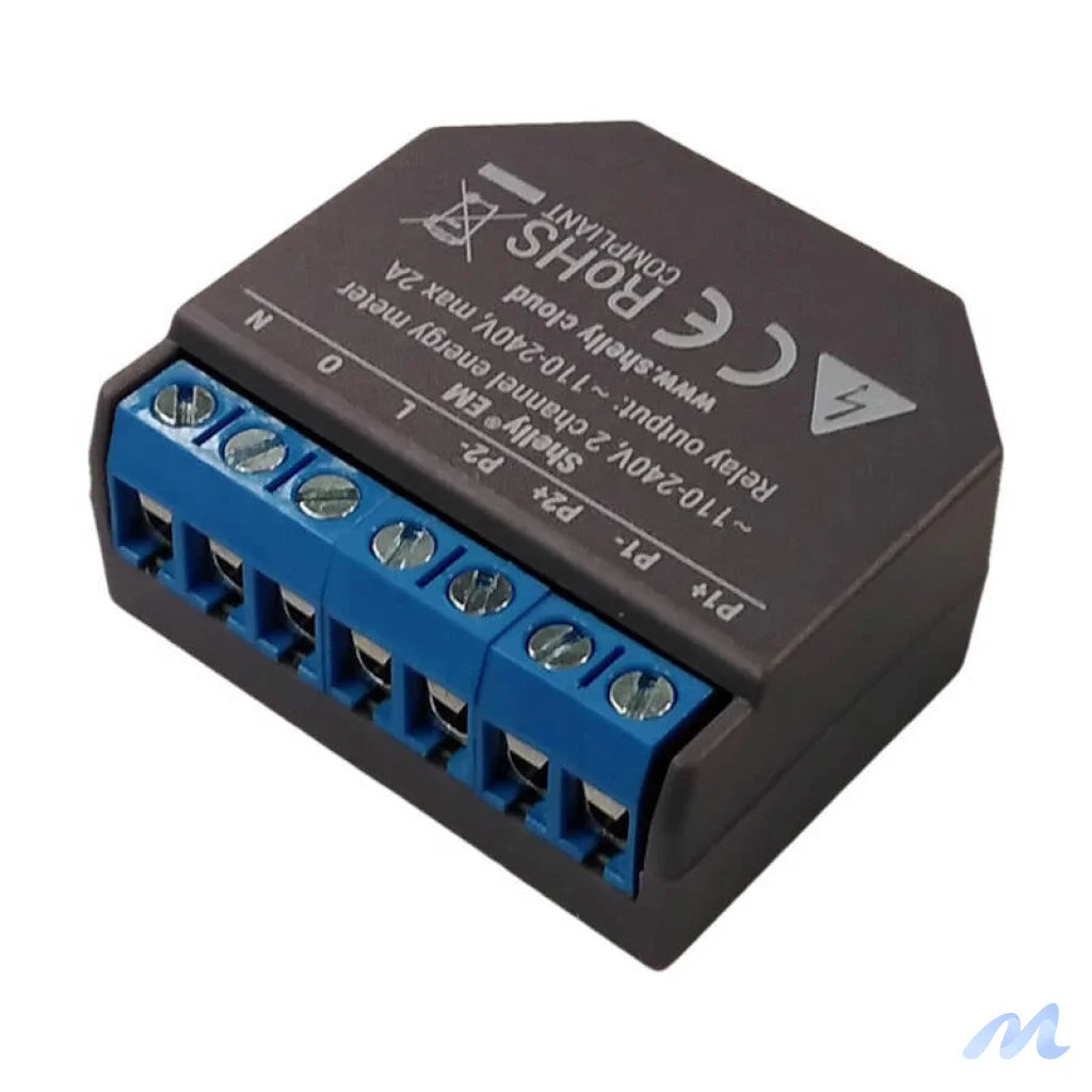 Shelly Set EM + 50A Transformer (energy measurment)