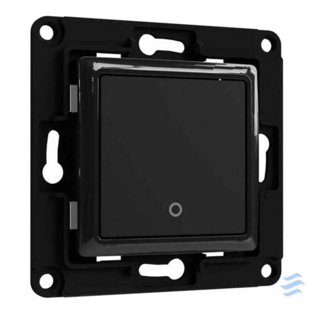 Shelly wall switch 1 button (black) Switches