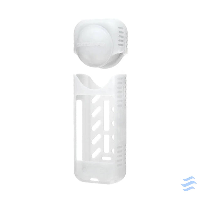 Silicone protective case + lens cover Sunnylife for Insta360 X4 (white) For sports cameras