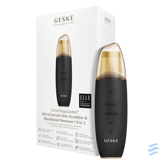 Skin Scrubber & Blackhead Remover 9in1 Geske with APP (gray) Cavitation peeling