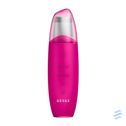 Skin Scrubber & Blackhead Remover 9in1 Geske with APP (magenta) Cavitation peeling
