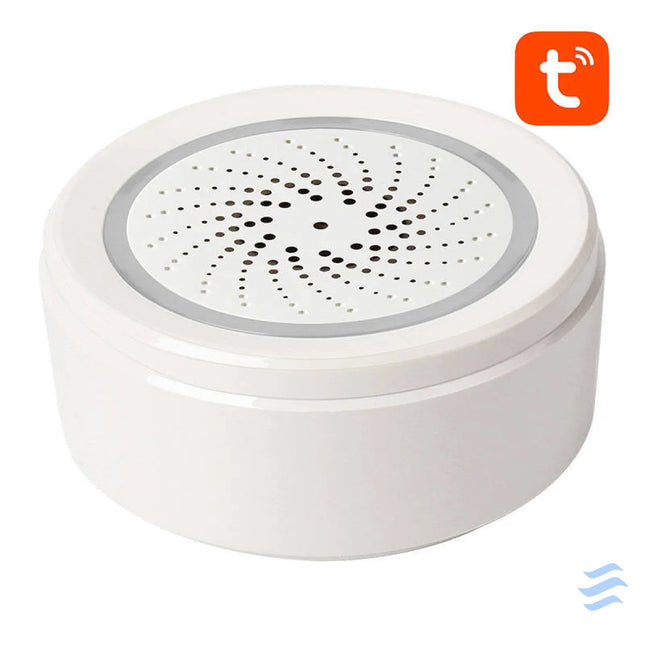 Smart Alarm Siren NEO NAS AB02WT with Humidity Temperature Sensor WiFi TUYA Access control