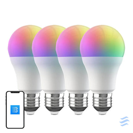 Smart BLU LED RGB Broadlink LB4E27 bulb (4 pack) LED bulbs