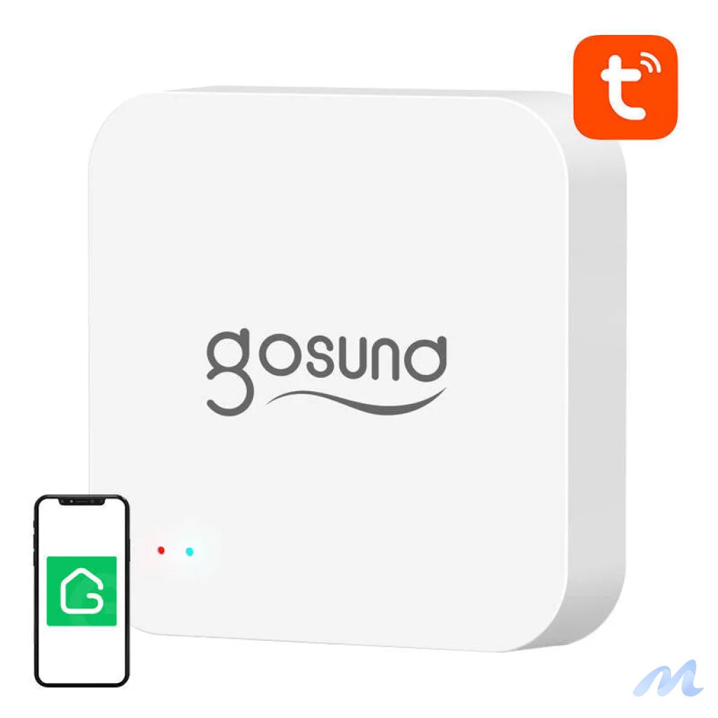 Smart Bluetooth BLE, WiFi Mesh Gateway with Alarm Gosund G2 Tuya