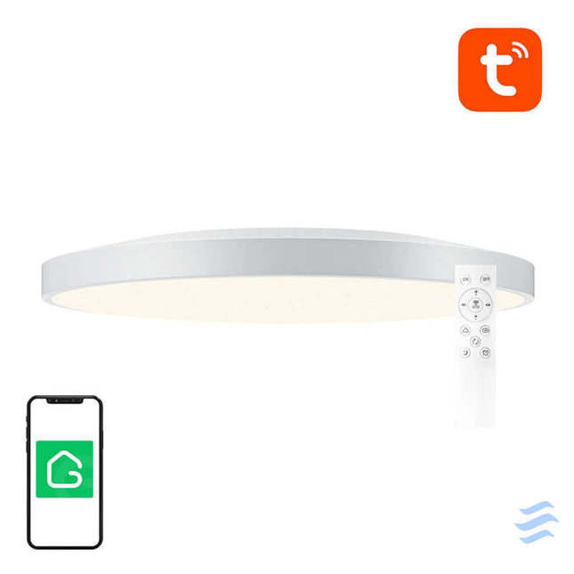Smart ceiling lamp 30cm Bluetooth 16M RGBCW Gosund LB13 1600lm Tuya + Remote Control. Ceiling lamps