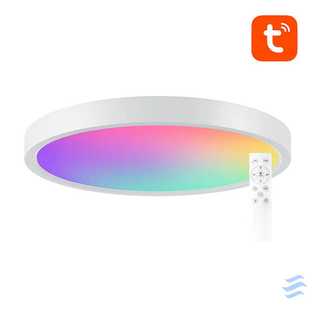 Smart ceiling lamp 30cm WiFi/Bluetooth 16M RGBCW Gosund LB12 1920lm Tuya + Remote Control. Ceiling lamps