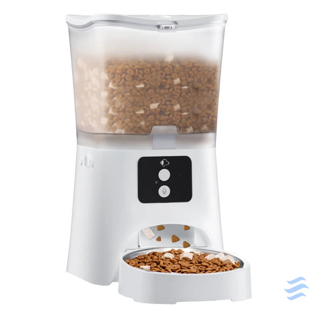 Smart food dispenser Petsuper PF02 2 WiFi 3L (white) Bowls