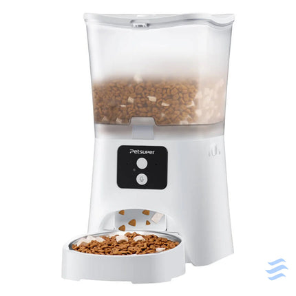 Smart food dispenser Petsuper PF02 2 WiFi 3L (white) Bowls