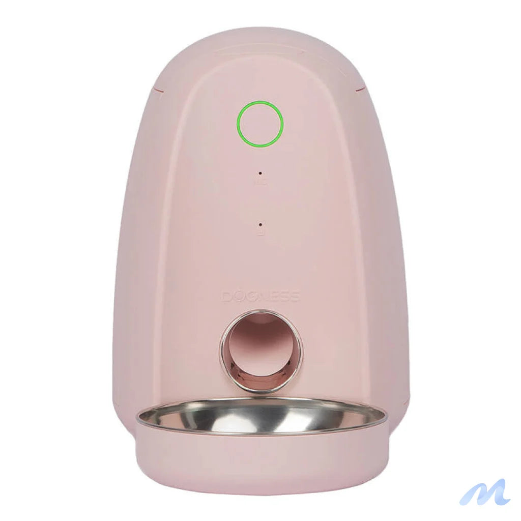 Smart food dispenser with plastic bowl WIFI mini Dogness (pink))