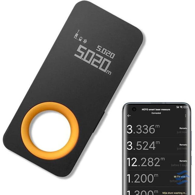Smart Laser Measure HOTO QWCJY001 (Bluetooth OLED 30m) Measuring tools