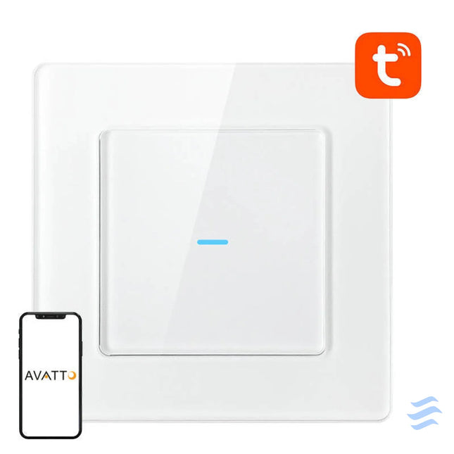 Smart Light Switch WiFi Avatto N TS10 W1 1 Way TUYA (white) Switches