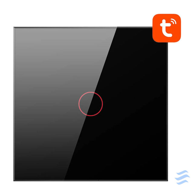 Smart Light Switch WiFi Avatto TS02 EU B1 1 Way TUYA (black) Switches