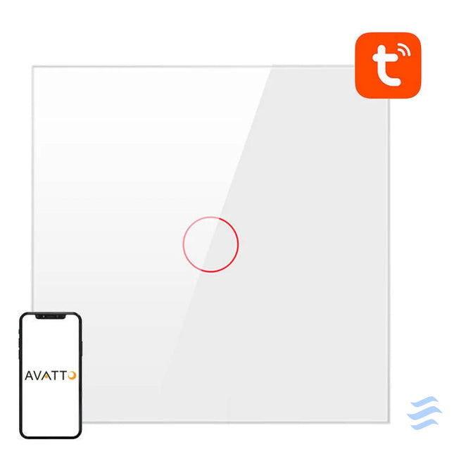 Smart Light Switch WiFi Avatto TS02 EU W1 1 way TUYA (white) Switches