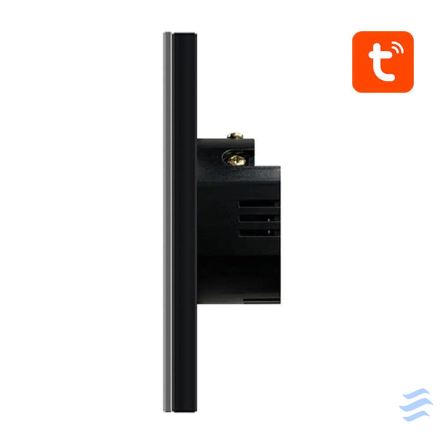 Smart Light Switch ZigBee Avatto ZTS02 EU B1 1 Way TUYA (black) Switches