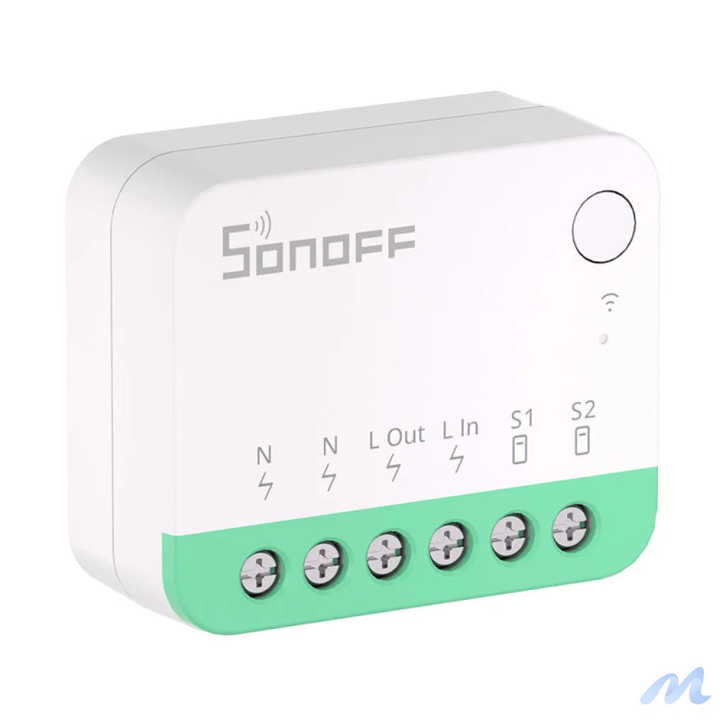 Smart mini switch WiFi Sonoff MINIR4M Matter (HomeKit, SmartThings, Home Assistant)