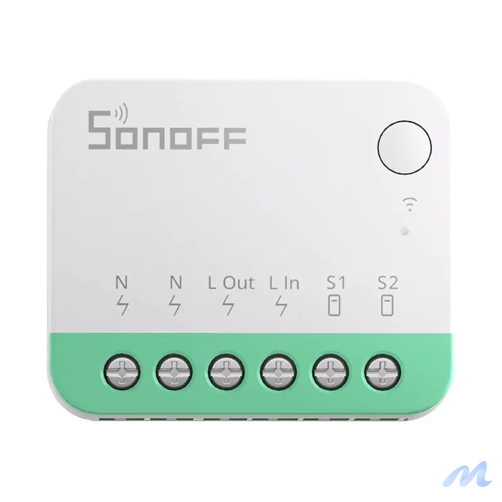 Smart mini switch WiFi Sonoff MINIR4M Matter (HomeKit, SmartThings, Home Assistant)