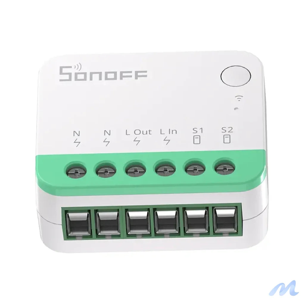 Smart mini switch WiFi Sonoff MINIR4M Matter (HomeKit, SmartThings, Home Assistant)