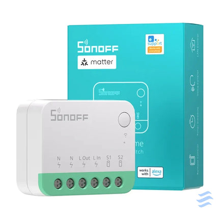Smart mini switch WiFi Sonoff MINIR4M Matter (HomeKit SmartThings Home Assistant) Smart controllers