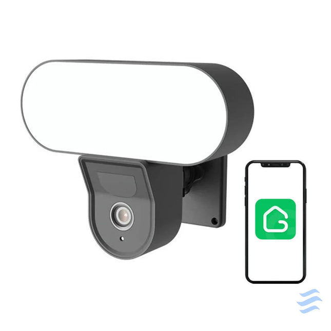 Smart outdoor WiFi camera with Gosund IPC3 floodlight IP65 Tuya IP cameras
