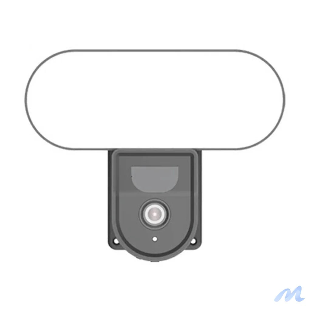 Smart outdoor WiFi camera with Gosund IPC3 floodlight, IP65 Tuya