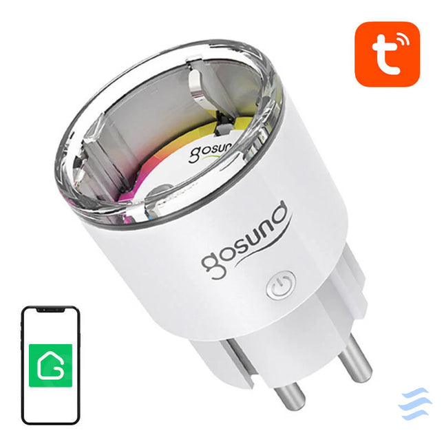 Smart plug WiFi Gosund EP2 10A Tuya Power plugs