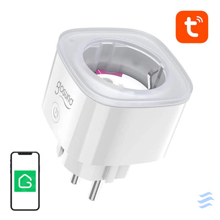 Smart plug WiFi Gosund EP8 16A Tuya Power plugs