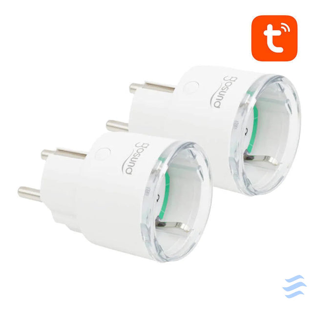 Smart plug WiFi Gosund SP111 3680W 16A Tuya 2 pack Power plugs
