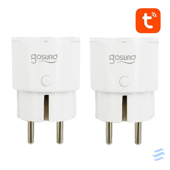 Smart plug WiFi Gosund SP111 3680W 16A Tuya 2 pack Power plugs
