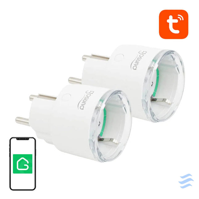 Smart plug WiFi Gosund SP111 3680W 16A Tuya 2 pack Power plugs