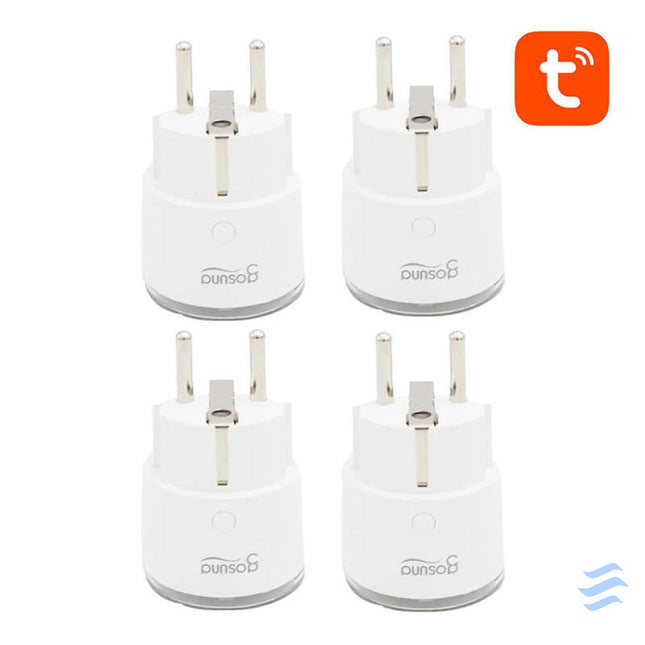Smart plug WiFi Gosund SP111 3680W 16A Tuya 4 pack Power plugs