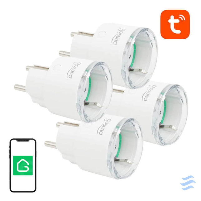 Smart plug WiFi Gosund SP111 3680W 16A Tuya 4 pack Power plugs