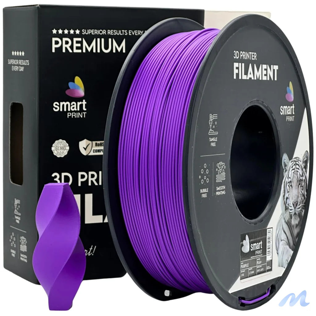 Smart Print PLA+ is tougher than standard PLA—less brittle, more crack-resistant, yet still easy to print. Special inhibitors improve strength and color, making it ideal for durable, everyday applications.