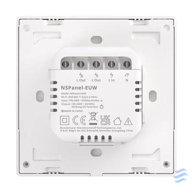 Smart Scene Wall Switch WiFi Sonoff NSPanel (white) Control panels