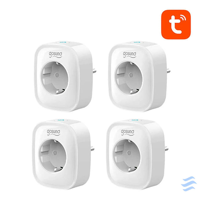 Smart socket WiFi Gosund SP1 (4 pack) Tuya Power plugs