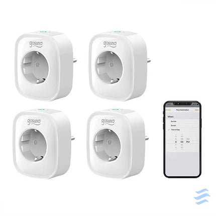 Smart socket WiFi Gosund SP1 (4 pack) Tuya Power plugs