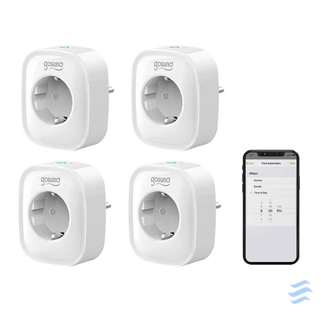 Smart socket WiFi Gosund SP1 (4 pack) Tuya Power plugs