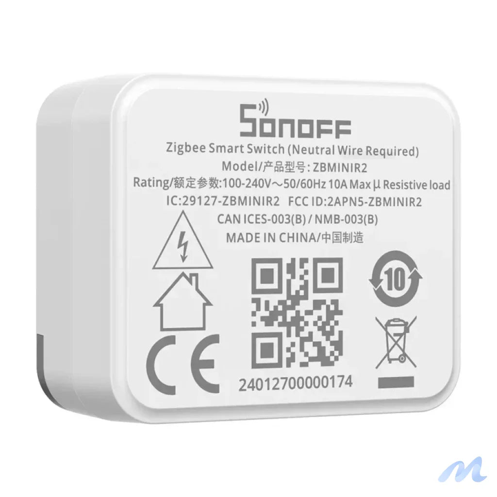 Smart switch mini ZigBee SONOFF ZBMINIR2