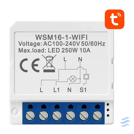 Smart Switch Module WiFi Avatto WSM16 W1 TUYA Smart controllers