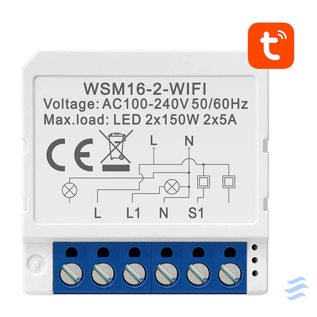 Smart Switch Module WiFi Avatto WSM16 W2 TUYA Smart controllers