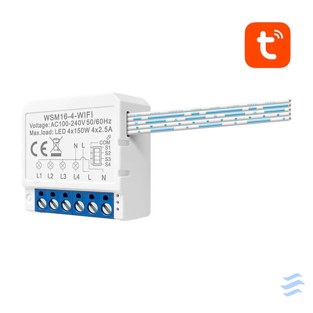Smart Switch Module WiFi Avatto WSM16 W4 TUYA Smart controllers