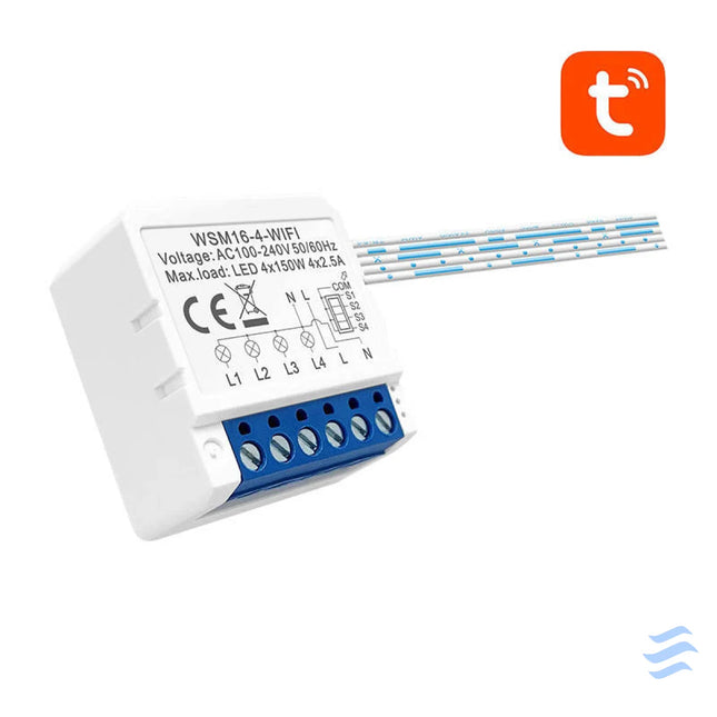 Smart Switch Module WiFi Avatto WSM16 W4 TUYA Smart controllers