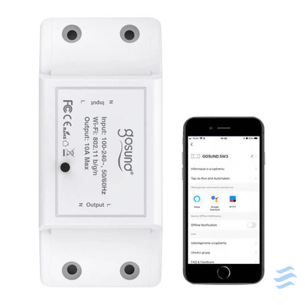 Smart Switch WiFi Gosund SW3 Tuya Smart controllers