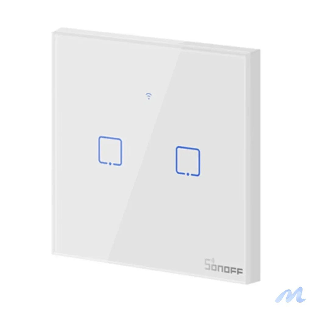 Smart Switch WiFi + RF 433 Sonoff T1 EU TX (2-channel)