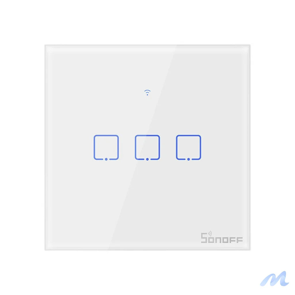 Smart Switch WiFi + RF 433 Sonoff T1 EU TX (3-channel)