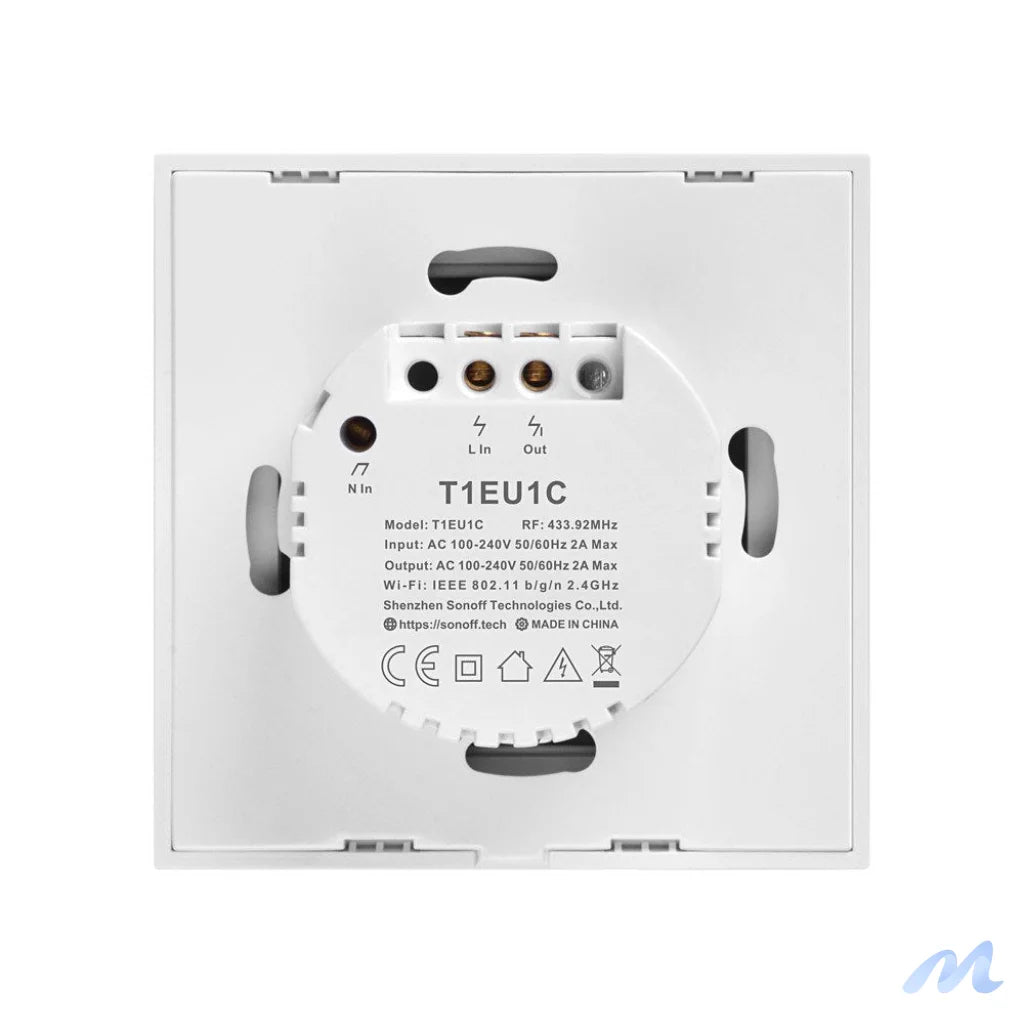 Smart Switch WiFi + RF 433 Sonoff T1 EU TX (3-channel)
