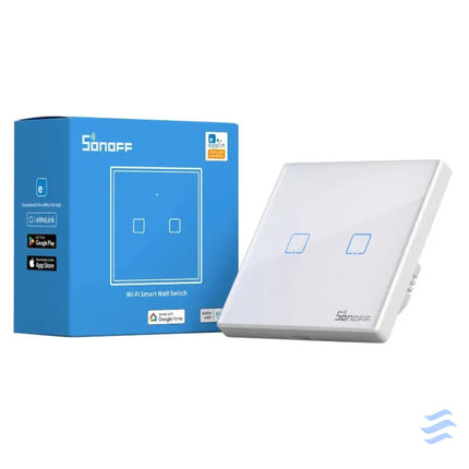 Smart Switch WiFi + RF 433 Sonoff T2 EU TX (2 channel) updated Switches
