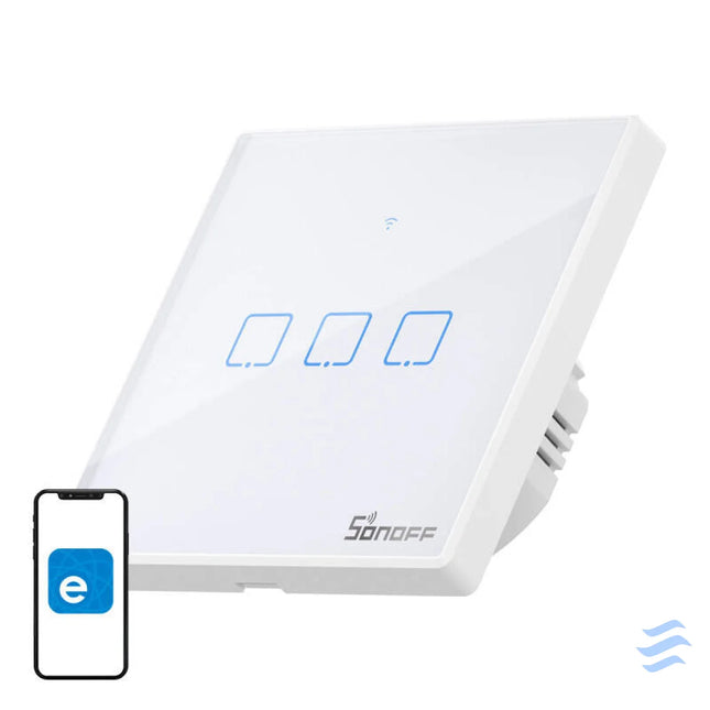 Smart Switch WiFi + RF 433 Sonoff T2 EU TX (3 channel) updated Switches